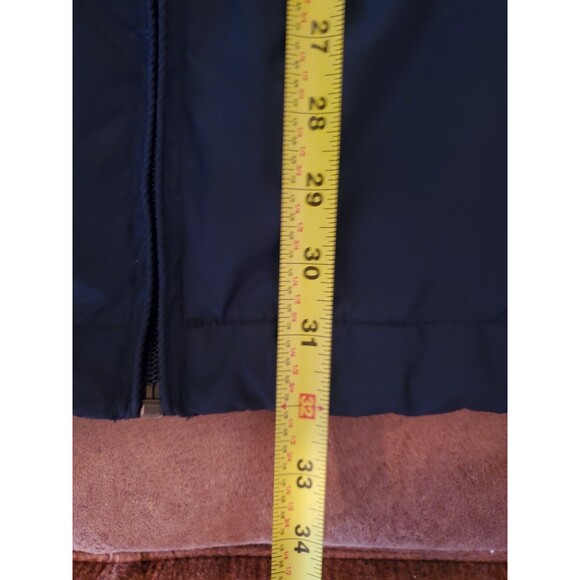 Nike Track Jacket Mens Size XL Navy Blue Lined Full Zip Pockets Lightweight Logo - Picture 9 of 10